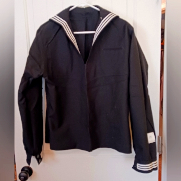 Vintage Navy Jumper - M